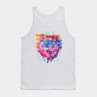 Mystical creature watercolor Tank Top